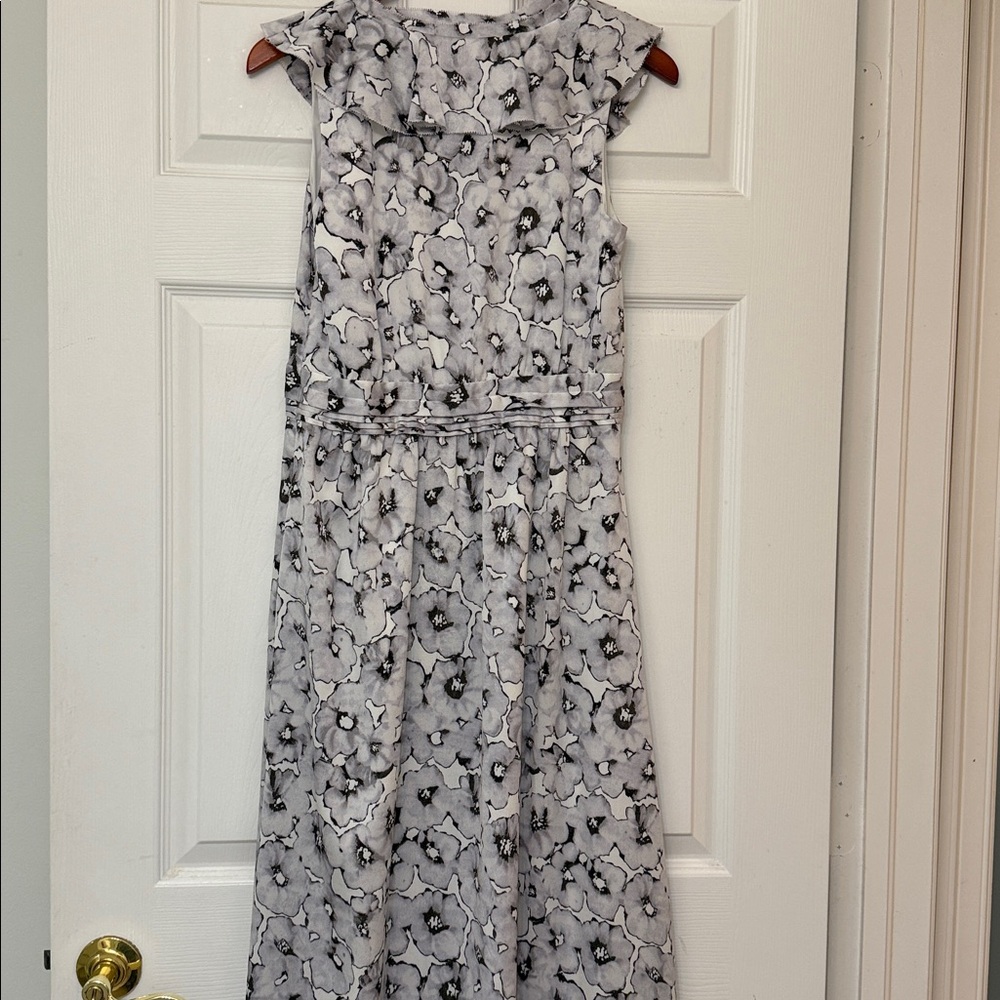 Banana Republic Floral Ruffle Maxi Dress - Picture 7 of 9